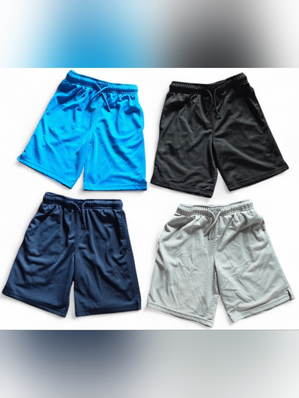 Lot of 4 boys active shorts size L